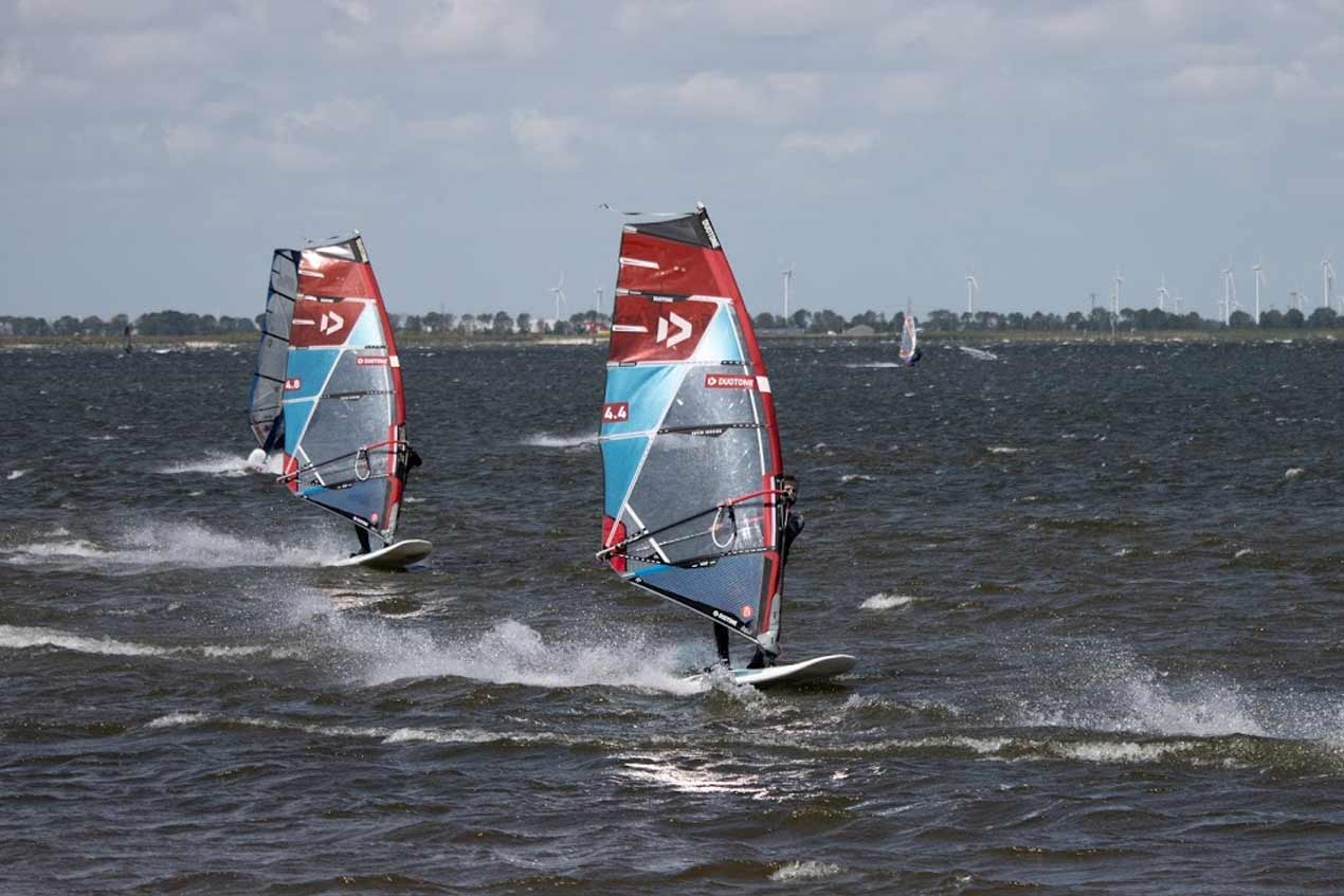 Persoonlijke windsurfles